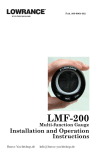 LMF-200 Owners Manual