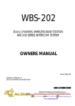 OWNERS MANUAL