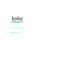Kobo Touch eReader USER GUIDE