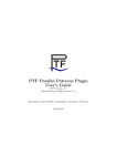 PTF Parallel Patterns Plugin User's Guide