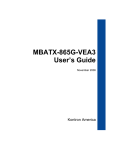 MBATX-865G-VEA3 User's Guide