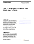 i.MX 6 Linux High Assurance Boot (HAB) User's Guide