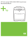 HP Color LaserJet 3000/3600/3800 Series printers User Guide