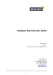 Designer Express User Guide