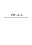 XPC User Guide