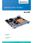 Kontron User's Guide «