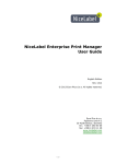 NiceLabel Enterprise Print Manager User Guide