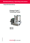 Betriebsanleitung • Operating Instructions Compact Turbo