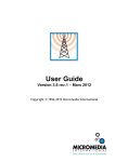 ALERT User Guide - Micromedia International