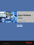 Watson TSQ Module 1.1 User Guide Version A