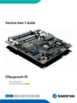 Kontron User's Guide - Integrated Exploration Systems GmbH