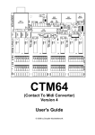 CTM64 (Contact To Midi Converter) Version 4 User's Guide