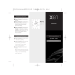 Bedienungsanleitung XQ 0092 + 0093 Operating Instructions