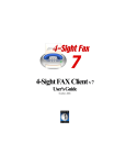 4-Sight Fax Client v5 User's Guide