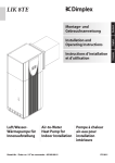 Installation Instructions and Operating Instructions LIK 8TE