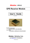 GPS Receiver Module User's Guide