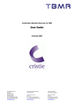 User Guide - Cristie Data Products GmbH