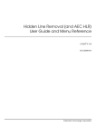 Hidden Line Removal (and AEC HLR) User Guide and Menu