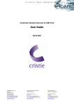 User Guide - Cristie Data Products GmbH