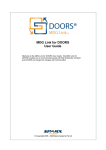 MDG Link for DOORS User Guide