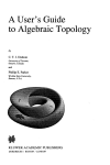 A User's Guide to Algebraic Topology