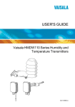 Vaisala HMDW110 Series Humidity and Temperature Transmitters