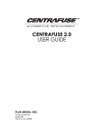 CENTRAFUSE 2.0 USER GUIDE