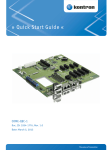 COM-QEC-1 Quick Start User Guide