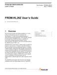 FRDM-KL26Z User's Guide