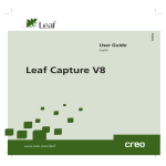 Leaf Capture V8 User Guide