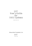 HIT User's Guide for UNIX Systems