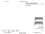 The P/2 DA4 and 6xi User's Guide