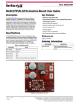 ISL8117EVAL2Z User Guide