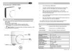 USER GUIDE RF basic thermostat WFHTRF 01