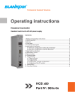 Operating instructions