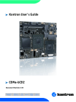 Kontron User's Guide