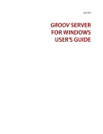 groov Server User's Guide