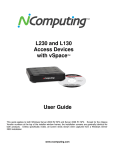 L230 and L130 Access Devices with vSpaceTM User Guide