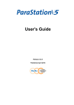 ParaStation User's Guide