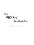 PBS Pro User Guide