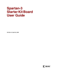 Xilinx UG130 Spartan-3 Starter Kit Board user guide