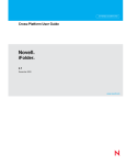 Novell iFolder 3.7 Cross-Platform User Guide - Helmholtz