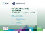 THE VALUATION TOOL USER GUIDE Monetizing