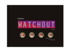 Dataton WATCHOUT User's Guide