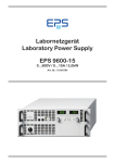 User Guide Laboratory Power Supply PS9600-15