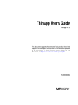 ThinApp User's Guide