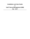 Installation and User Guide Intel® Server Management