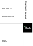 bullx MPI User Guide