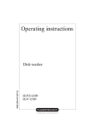 Operating instructions