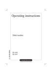 Operating instructions